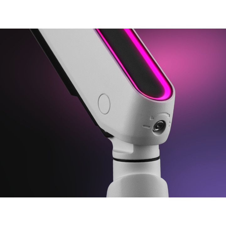 One For All DM8120 Uniwersalny uchwyt do monitora EXPERIENCE RGB, gaming, SINGLE, biały, 21''-45'' 14kg