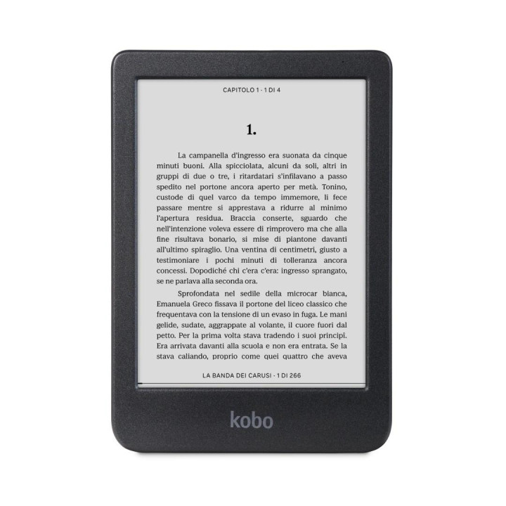 Ebook Kobo Clara BW 6  E-Ink Carta 1300 HD 16GB WI-FI Black