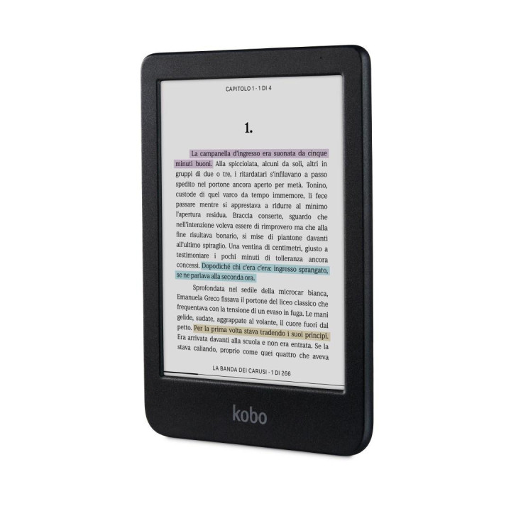 Ebook Kobo Clara Colour 6  E-Ink Kaleido 3 16GB WI-FI Black