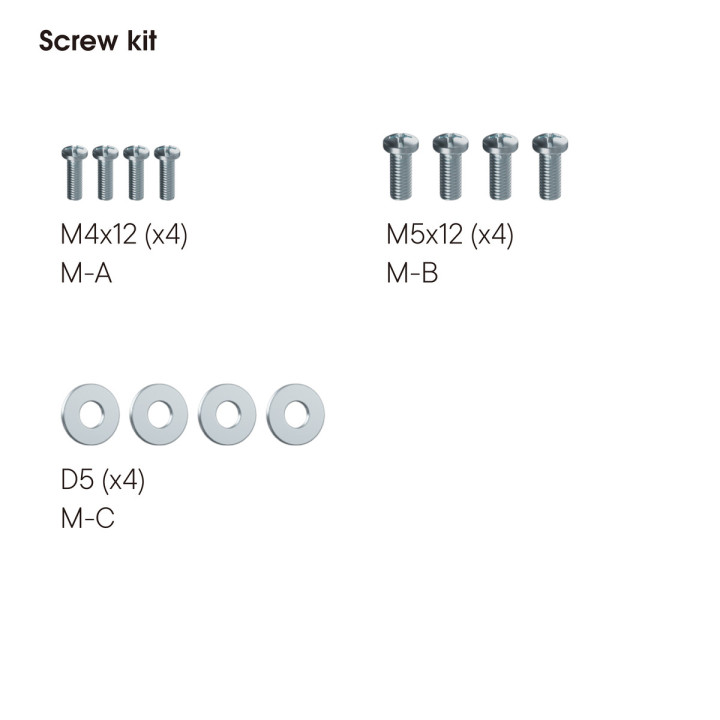 One For All DM8110 Uniwersalny uchwyt do monitora EXPERIENCE RGB, gaming, SINGLE, czarny, 21''-45'' 14kg