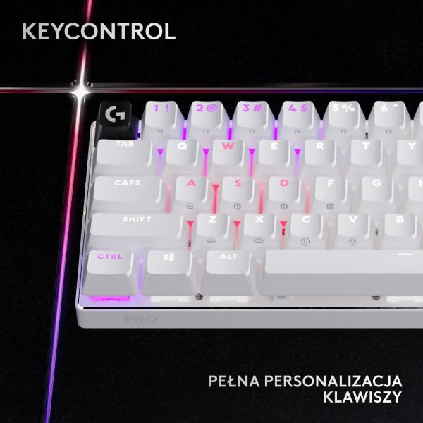 Logitech G Pro X 60 Lightspeed Biała