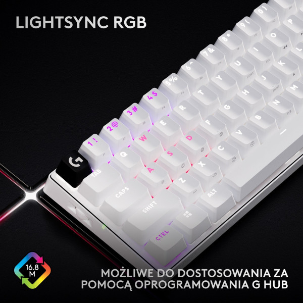 Logitech G Pro X 60 Lightspeed Biała