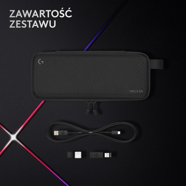 Logitech G Pro X 60 Lightspeed Biała