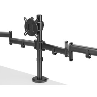 One For All DM2310 Uchwyt biurkowy DM2310 do 3 monitorów 13-27, max 8kg, VESA 75x75-100x100, czarny