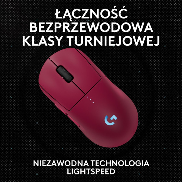 Logitech G Pro 2 Lightspeed Magenta