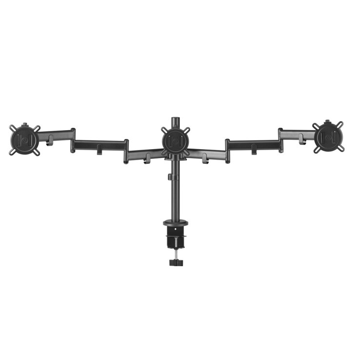 One For All DM2310 Uchwyt biurkowy DM2310 do 3 monitorów 13-27, max 8kg, VESA 75x75-100x100, czarny