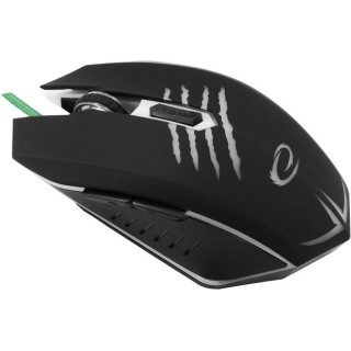 Mysz komputerowa Esperanza MX209 Claw EGM209G (optyczna; 2400 DPI; kolor czarny)