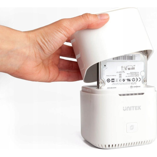 Unitek Stacja klonująca Bay SATA USB3.0 do SATA6G 2,5" z funkcją UASP 5 Gbps