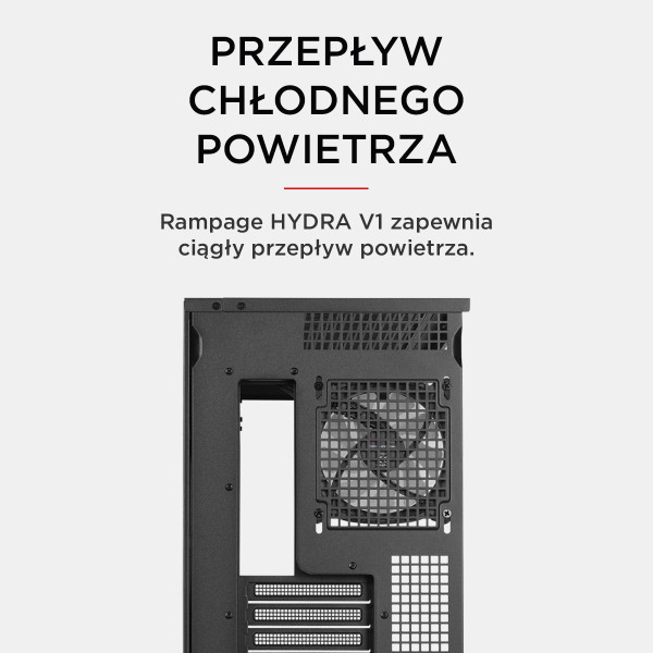 Rampage Hydra V1 czarna