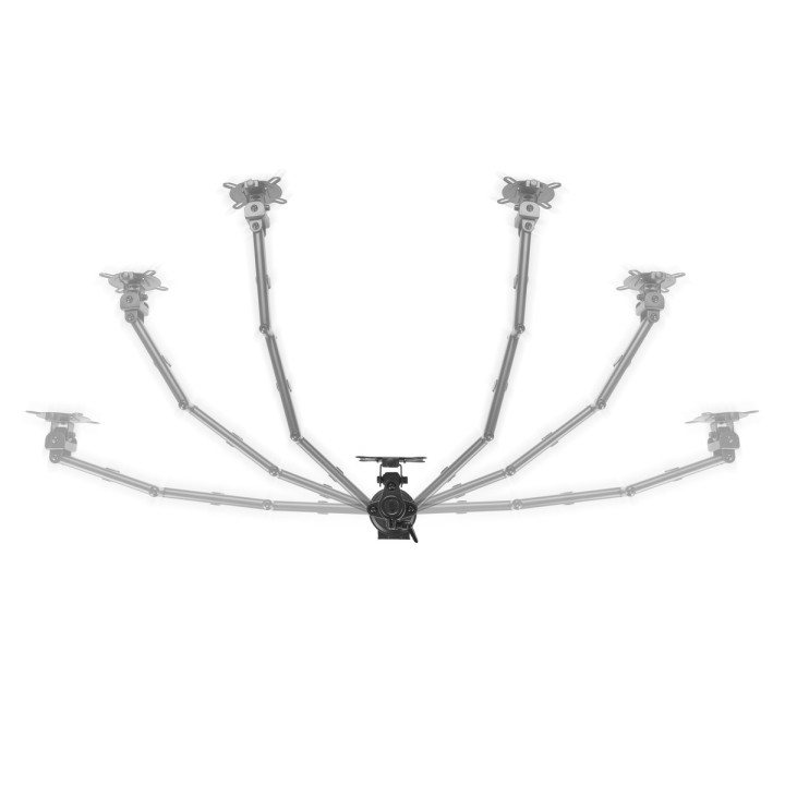 One For All DM2310 Uchwyt biurkowy DM2310 do 3 monitorów 13-27, max 8kg, VESA 75x75-100x100, czarny