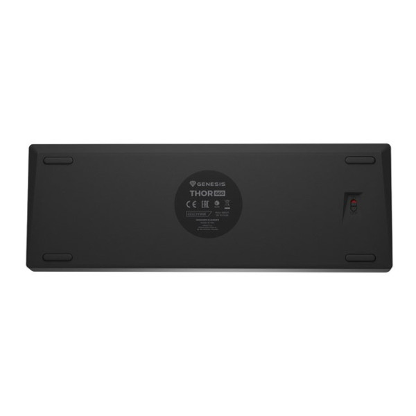 Genesis Thor 660 G2 RGB czarna Gateron Red