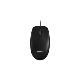 Mysz optyczna Logitech MOUSE M100 czarna 910-006652