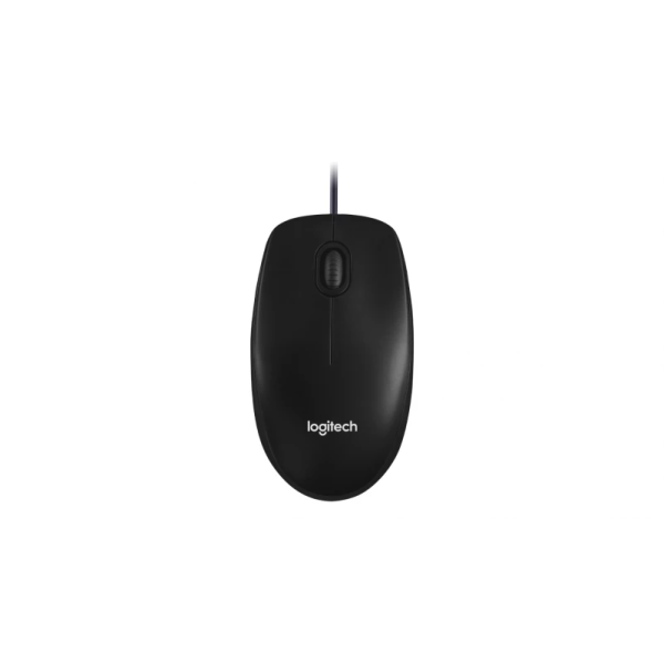 Mysz optyczna Logitech MOUSE M100 czarna 910-006652