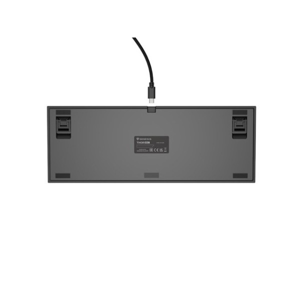 Genesis Thor 404 TKL czarna RGB Kailh Box Brown V2