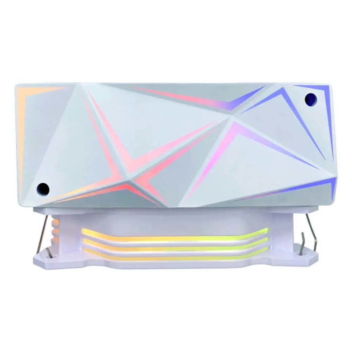 Rampage Octagon C50 Chłodzenie procesora LGA 1700/AM5 1800RPM wentylator 120mm ARGB biały