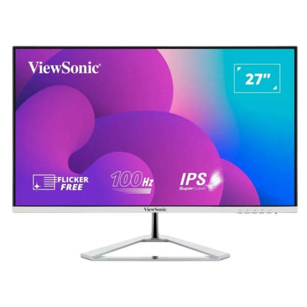 ViewSonic VX2776-Smh - 27'' | IPS | FHD | 4 ms | 100 Hz | Frameless Design, HDMI