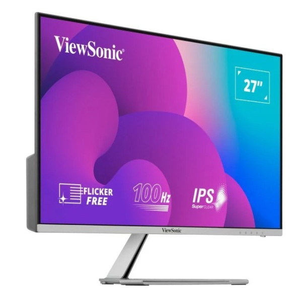 ViewSonic VX2776-Smh - 27'' | IPS | FHD | 4 ms | 100 Hz | Frameless Design, HDMI