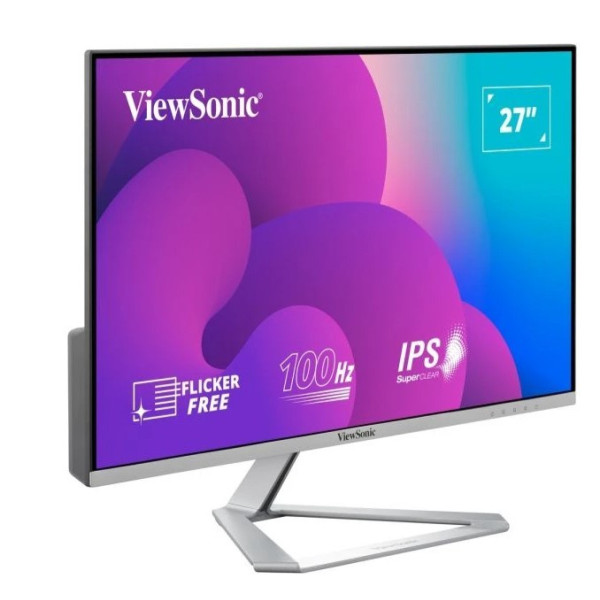 ViewSonic VX2776-Smh - 27'' | IPS | FHD | 4 ms | 100 Hz | Frameless Design, HDMI