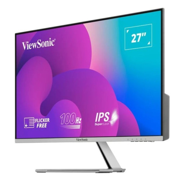 ViewSonic VX2776-Smh - 27'' | IPS | FHD | 4 ms | 100 Hz | Frameless Design, HDMI