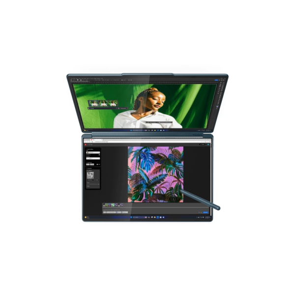 Laptop Lenovo Yoga Book 9 14IAH10 83KJ001KPB Ultra 7 255H Touch 2x14" 2,8K WQXGA+ OLED 120Hz HDR 32GB 1000SSD W11Pro