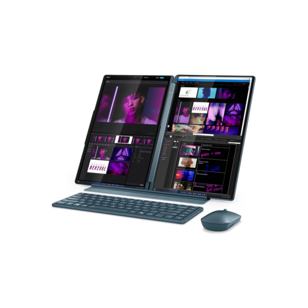 Laptop Lenovo Yoga Book 9 14IAH10 83KJ001KPB Ultra 7 255H Touch 2x14" 2,8K WQXGA+ OLED 120Hz HDR 32GB 1000SSD W11Pro
