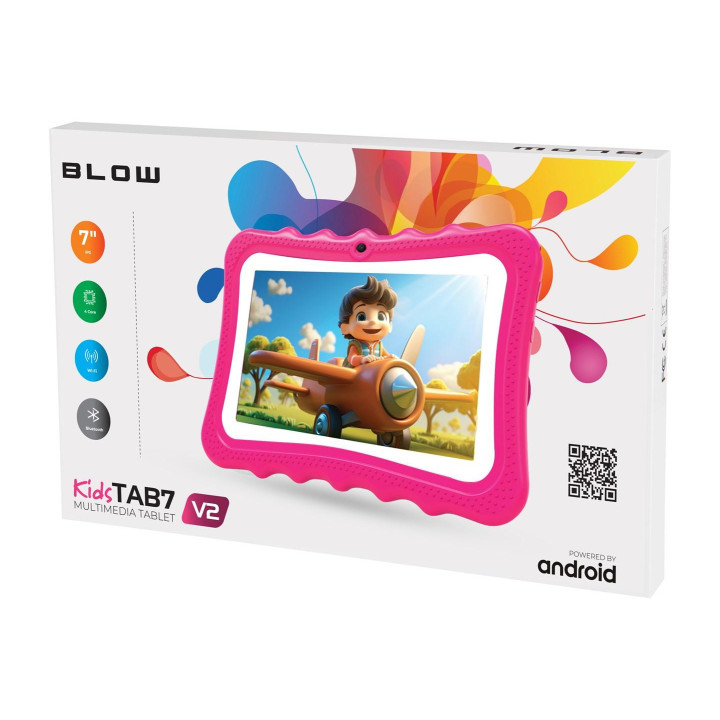 Tablet BLOW TABLET KIDSTAB7 V2 BLOW 4/32GB RÓŻOWE ETUI 2M