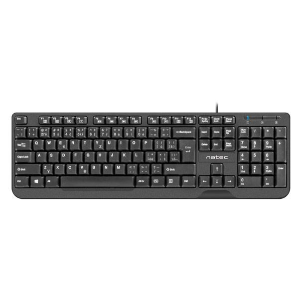 NATEC KLAWIATURA TROUT SLIM CZ/SK LAYOUT NKL-1151