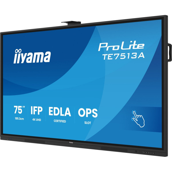 Monitor interaktywny iiyama TE7513A-B1AG 75" 4K UHD IPS Touch Android 14