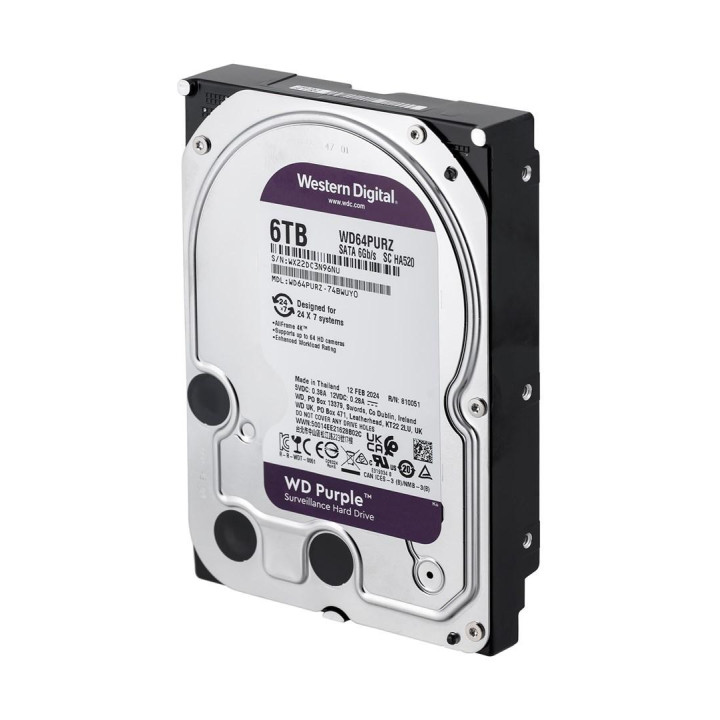 WD Purple WD64PURZ 6TB SATA