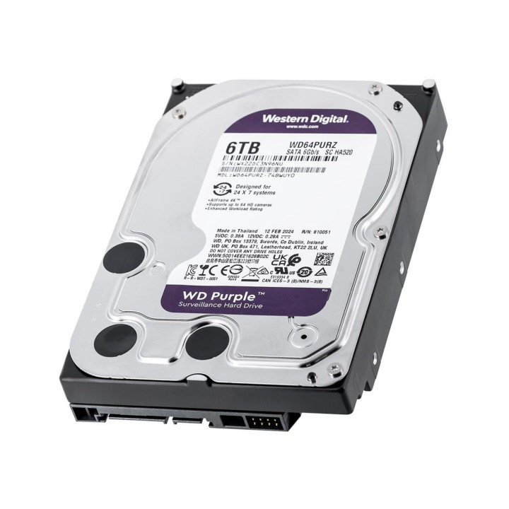 WD Purple WD64PURZ 6TB SATA