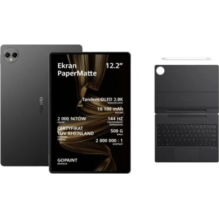 Tablet Huawei MatePad Pro 12,2'' 12/512GB PaperMatte czarny + klawiatura + rysik