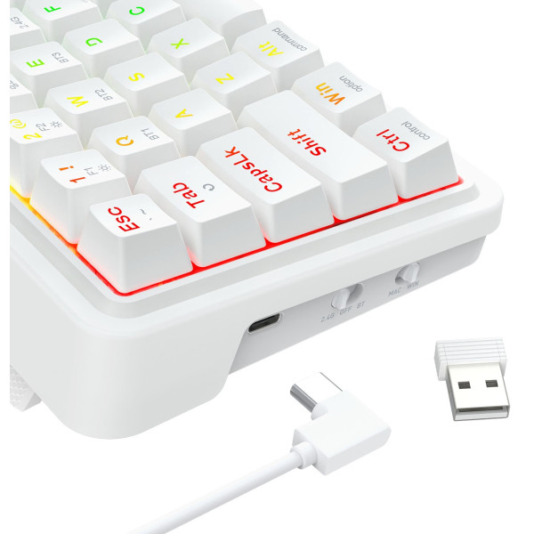 Redragon Draconic V2 K730W-RGB-PRO White