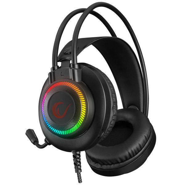 Rampage Słuchawki gamingowe z mikrofonem X-JAMMER 7.1 czarne