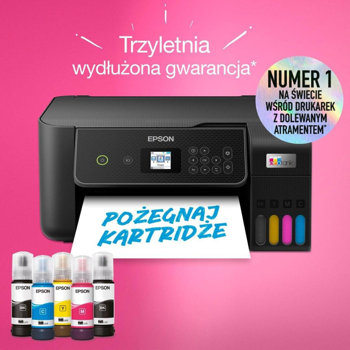 Urz. wielofunkcyjne Epson EcoTank L3280 WiFi CZARNY