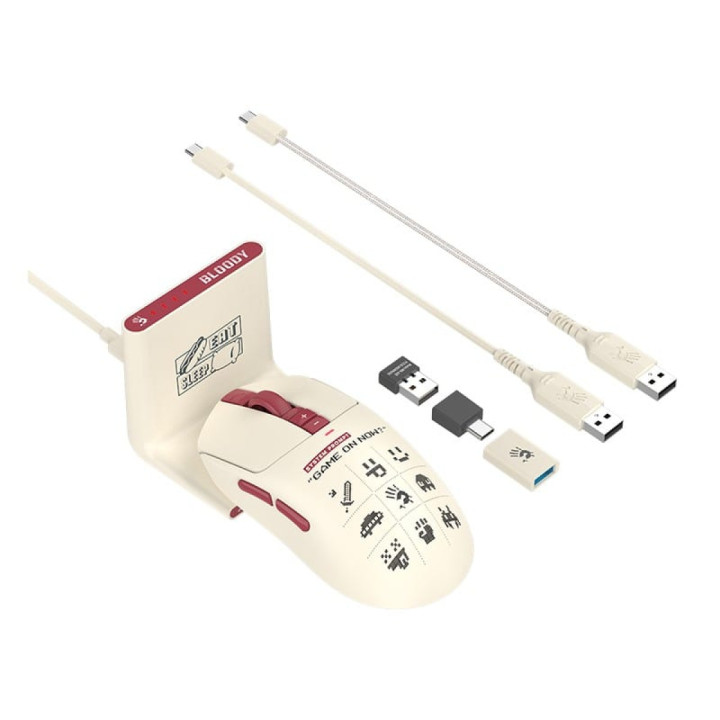 A4Tech Bloody R72 ULTRA DUO Pixels Red