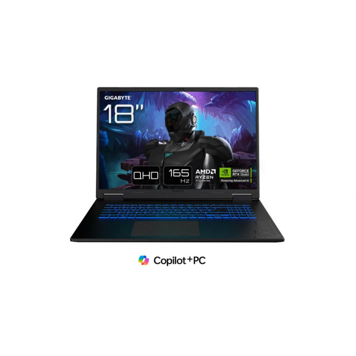 Laptop Gigabyte Gaming A18 3VHK3EEC93SH R7 260 18" WQXGA 165Hz 16GB 512SSD RTX5060 DLSS 4 W11