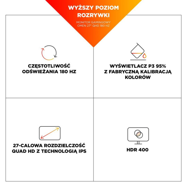 HP OMEN 27q G2 - 180Hz | QHD | IPS| 27''