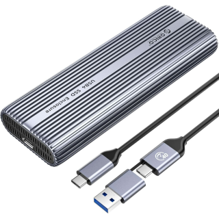 Orico Obudowa SSD M.2 NVMe, USB-C 40 Gbps, z wentylatorem, metalowa