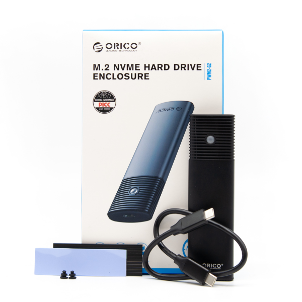 Orico Obudowa dysku M.2 NVMe/SATA 10Gbps czarna