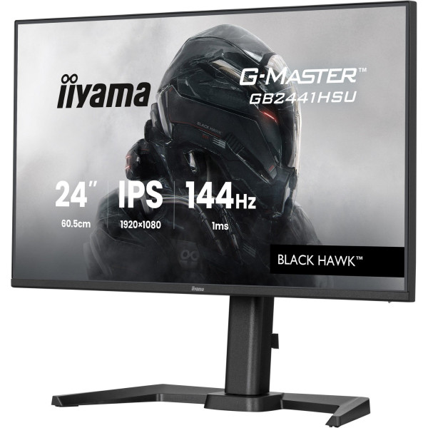 iiyama G-Master GB2441HSU-B1 Black Hawk - 144Hz | Full HD | IPS | 23.8''