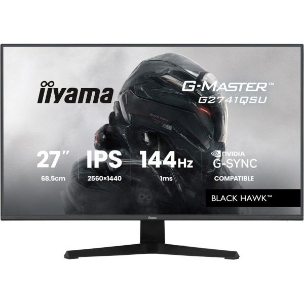 iiyama G-Master G2741QSU-B1 Black Hawk - 144Hz | QHD | IPS | 27''