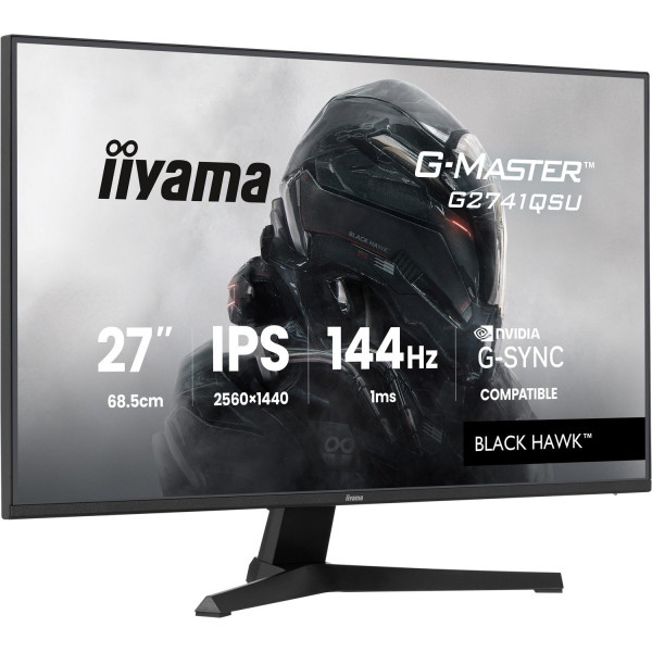 iiyama G-Master G2741QSU-B1 Black Hawk - 144Hz | QHD | IPS | 27''
