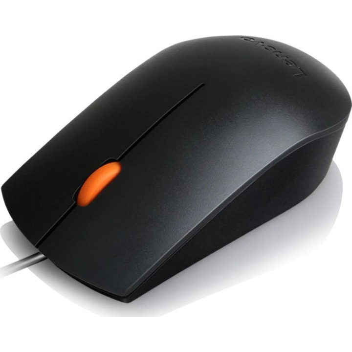 Mysz Lenovo 300 USB Mouse GX30M39704 (optyczna; 1600 DPI; kolor czarny