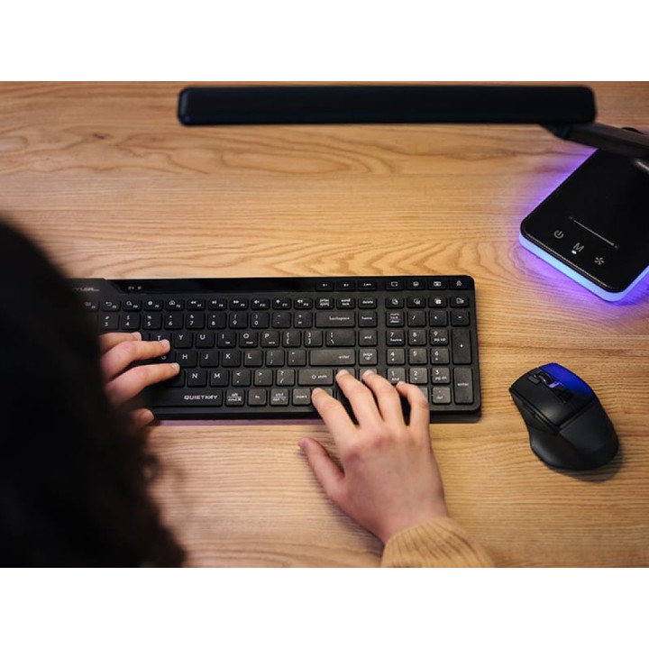 A4Tech Fstyler FBK27CAS Black 2.4GHz+BT (Silent)