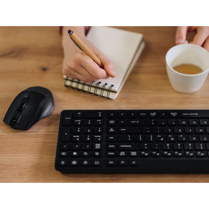 A4Tech Fstyler FBK27CAS Black 2.4GHz+BT (Silent)