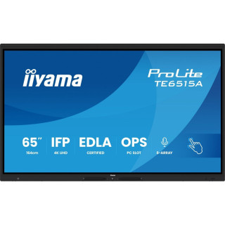 Monitor interaktywny iiyama TE6515A-B1AG 65" 4K UHD IPS Touch Android 14
