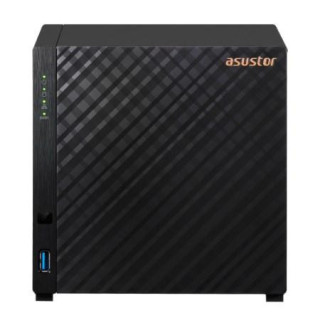 NAS Asustor AS1204T; Tower; 4x (3.5  SATA HDD/ 2.5  SSD); Realtek RTD1619B  1GB DDR4  1x 2.5GbE  3x USB 3.2