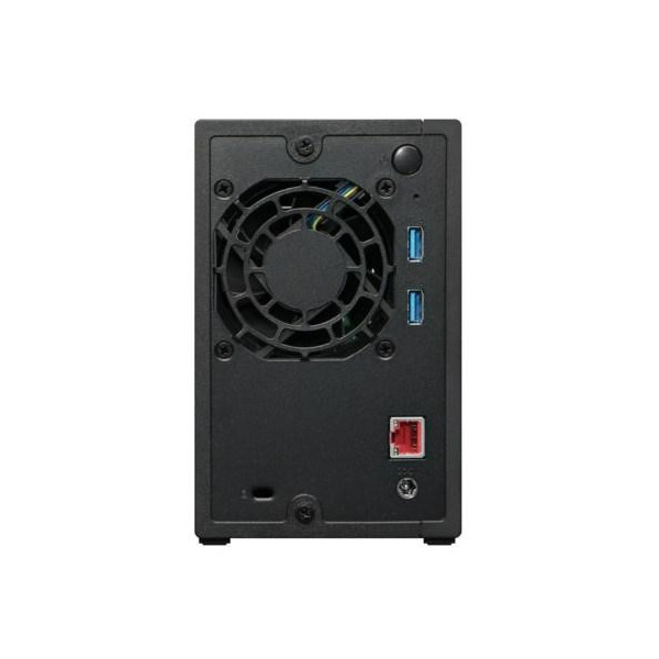 NAS Asustor AS1202T; Tower; 2x (3.5  SATA HDD/ 2.5  SSD); Realtek RTD1619B  1GB DDR4  1x 2.5GbE  3x USB 3.2