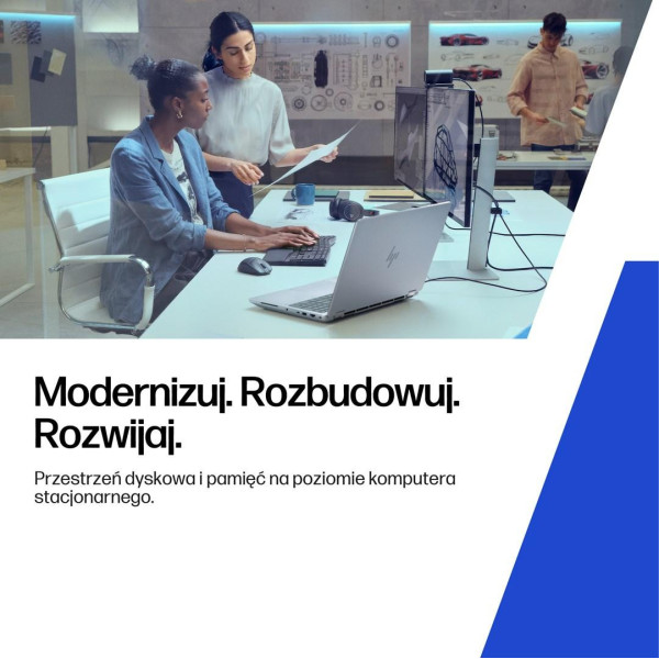 Mobilna stacja robocza HP ZBook Fury 18 G1i 98L96ET Ultra 7 265HX 18" WQXGA 165Hz 32GB 1000SSD RTX Pro 3000 W11Pro