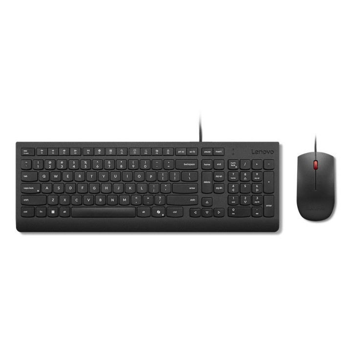 Zestaw przewodowy Klawiatura i Mysz Lenovo Essential Wired Combo AI US English with Euro symbol 4X31R64439
